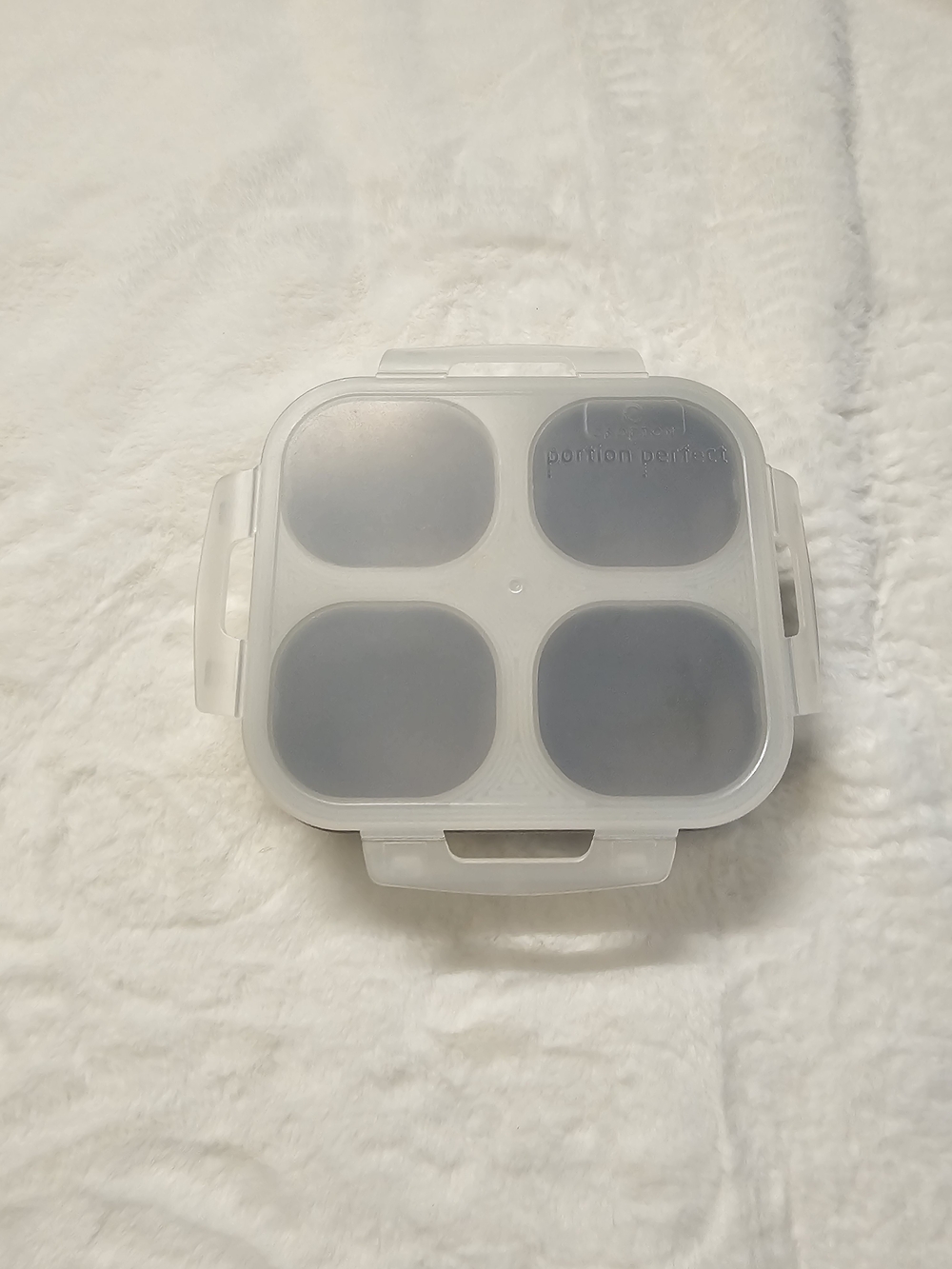 Crofton Portion Perfect 4-1 Cp Compartment  Container W/ Lid - Grey